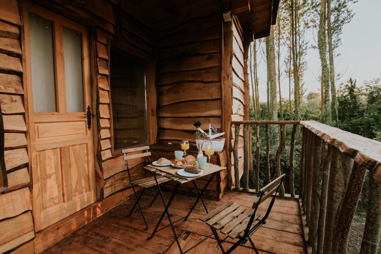 Durmiendo Entre Arboles, Bonita Cabana En La Rioja Anguciana Eksteriør bilde