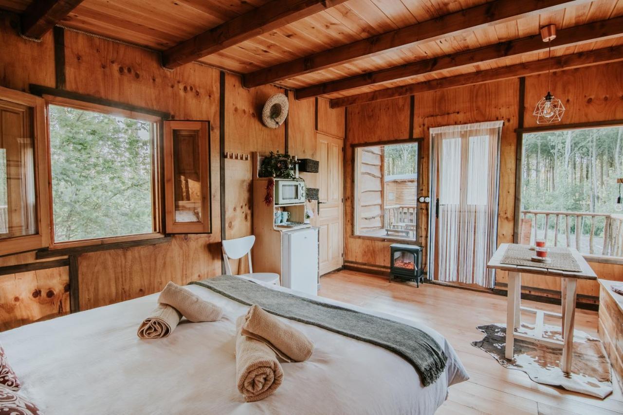 Durmiendo Entre Arboles, Bonita Cabana En La Rioja Anguciana Eksteriør bilde
